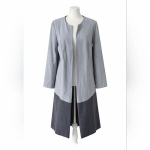 D.VINE Gray Women's long coat size 8P